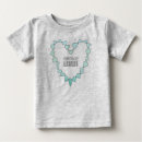 Buscar corazón verde bebe camisetas Lindo