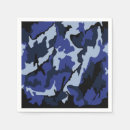 Buscar camuflaje azul servilletas General y unisex