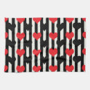 Buscar corazón rojo paños de cocina Parejas