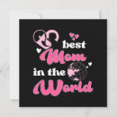 Buscar la mejor mamá del mundo invitaciones Día