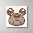 Buscar perro del dibujo animado lienzos Animal