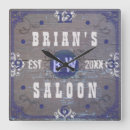 Buscar madera del vintage relojes de pared Para él