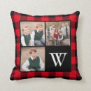 Buscar tela escocesa cojines Familia