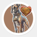 Buscar boxer dog pegatinas Amante del perro