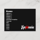 Buscar chistosas tarjetas de visita Fresco