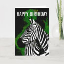 Buscar cebra tarjetas Animales