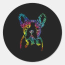 Buscar fran pegatinas Bulldog francés