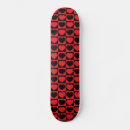Buscar corazones rojos tablas de skate Negro