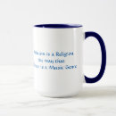 Buscar el ateísmo tazas botellas Religión