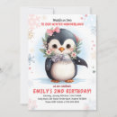 Buscar del pingüino invitaciones de cumpleaños Invitados