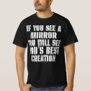 Buscar espejos camisetas Reflexión