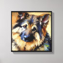 Buscar retrato del perro lienzos Animal