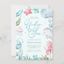 Buscar under the sea invitaciones Corales