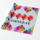 Buscar viaje papel de regalo Feliz cumpleaños