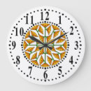 Buscar color naranja relojes de pared General y unisex