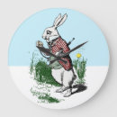 Buscar maravilloso relojes de pared Conejo blanco