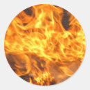 Buscar llama amarilla pegatinas Incendio