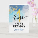 Buscar 1 año tarjetas Un año de edad