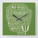 Buscar psicología relojes de pared Salud mental