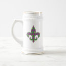Buscar fleur lis cerveza vasos Mardi gras