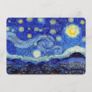 Buscar pintura de la noche estrellada invitaciones Luna