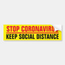 Buscar social pegatinas parachoque Coronavirus