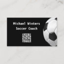 Buscar futbol tarjetas de visita Entrenadores