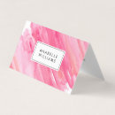 Buscar acuarela rosa tarjetas de visita Femenino