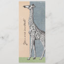 Buscar jirafa 10x23 invitaciones Animales