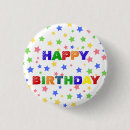 Buscar 1 cumpleaños chapas Niños