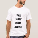 Buscar lobo camisetas Bosque
