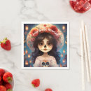 Buscar catrina servilletas Cráneo de azúcar