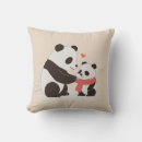 Buscar panda del amor cojines Para ella