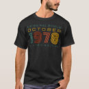 Buscar leyenda desde 1978 camisetas Octubre