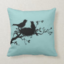 Buscar petirrojo cojines Azul