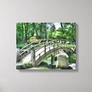 Buscar puente japonés lienzos Agua
