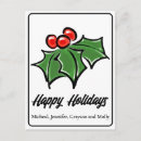 Buscar verde y rojo postales Navidades