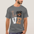 Buscar amo mi rottweiler camisetas Divertido