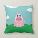 Buscar cerdos divertidos cojines Granja