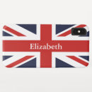 Buscar bandera británica iphone fundas Blanco