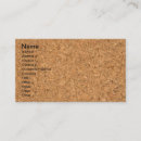 Buscar corcho tarjetas de visita Textura