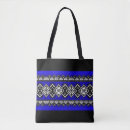 Buscar diseños bordados bolsos tote Azul