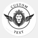 Buscar león negro pegatinas Símbolo