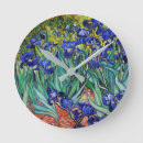 Buscar van gogh relojes de pared Floral