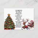 Buscar feliz navidad tarjetas de visita Alegre