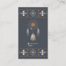 Buscar dreamcatcher tarjetas de visita Nativo americano