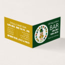 Buscar pub irlandés tarjetas de visita Barman