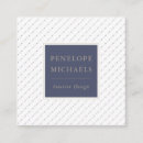 Buscar puntos y líneas tarjetas de visita Simple