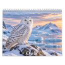 Buscar búhos calendarios Aves de presa