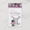 Buscar diva tarjetas de visita Flores